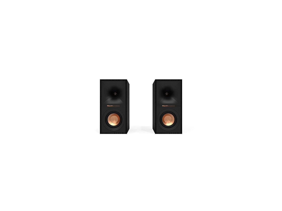 Klipsch R-40M stativhögtalare framifrån utan frontskydd