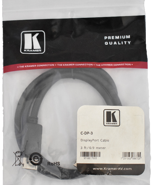 Kramer Displayport 1.2 kablar