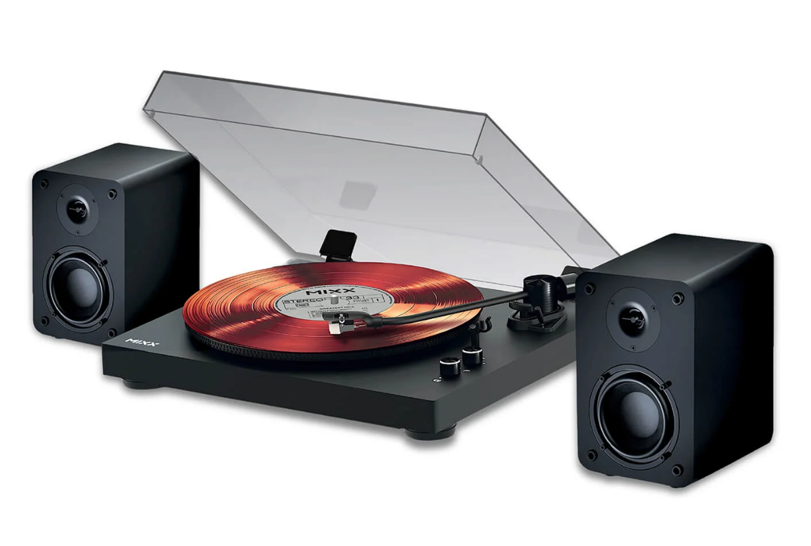 MIXX Vinylspelare System 5 BT med högtalare