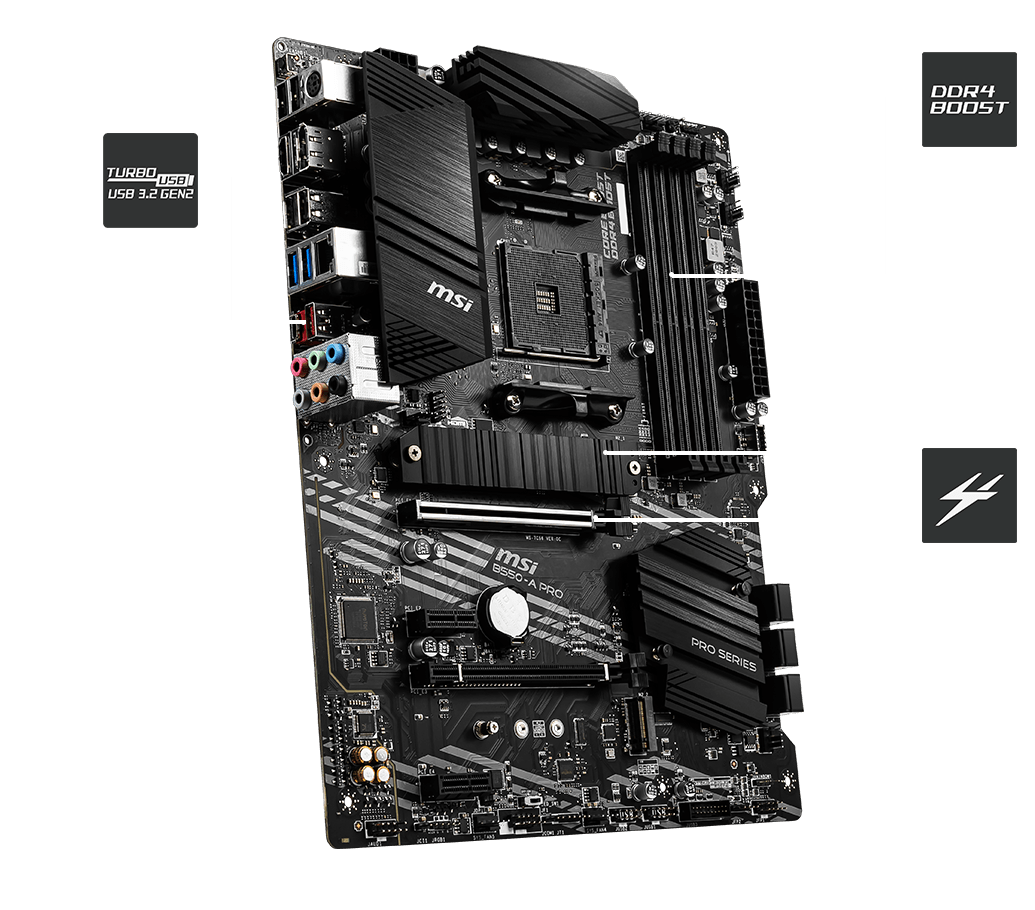 MSI B550-A PRO ATX-moderkort