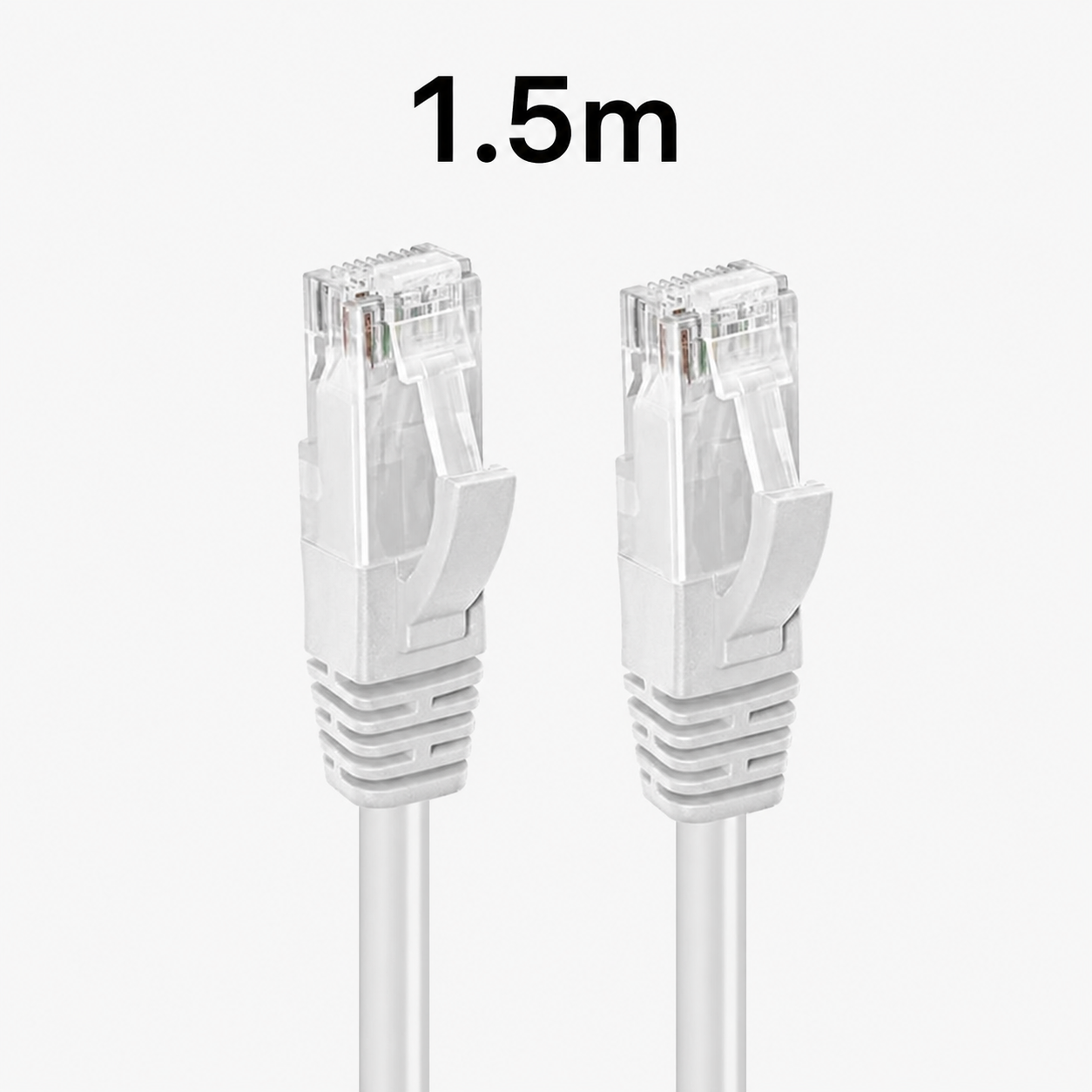 Vit MicroConnect Cat6a U/UTP-patchkabel, 1,5 m
