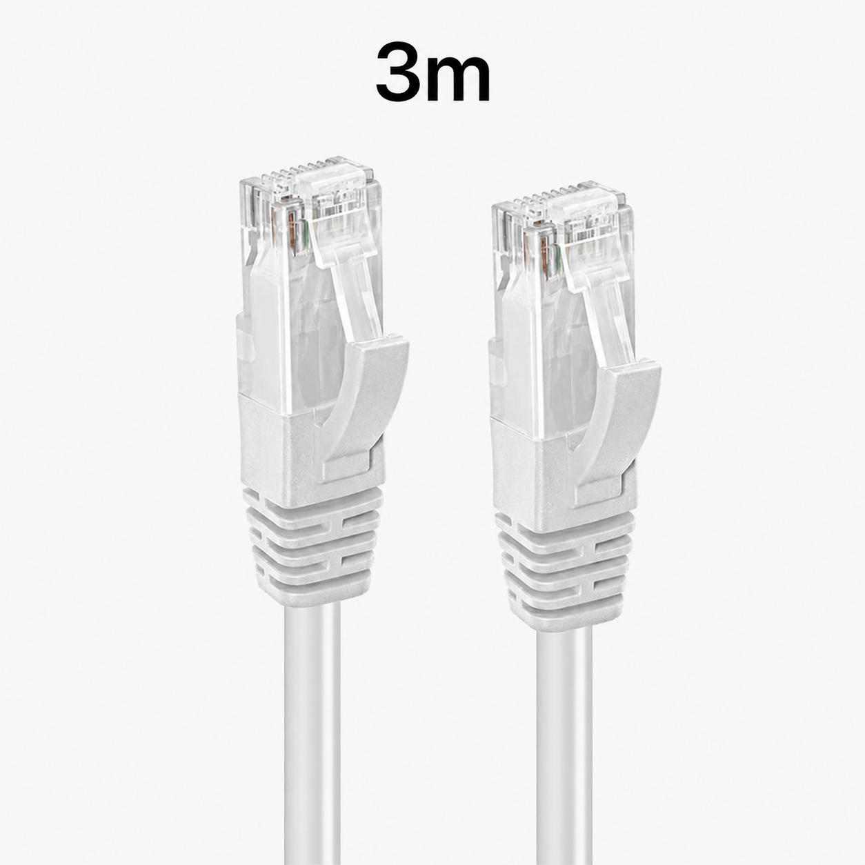 Vit MicroConnect Cat6a U/UTP-patchkabel, 3 m
