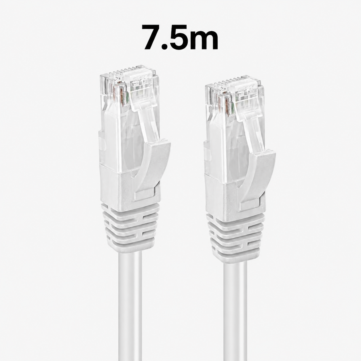 Vit MicroConnect Cat6a U/UTP-patchkabel, 7,5 m