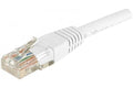 EXC Network Cable | Cat 5e | U/UTP | Patch rund (standard) | Vit | 0,15m