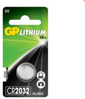 GP CR2032 – 3 V litium-knappcellsbatteri