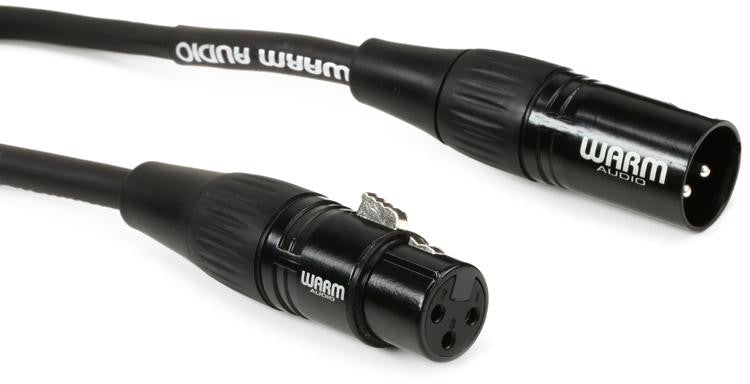 Warm Audio Pro Series balanserad XLR-kabel i svart