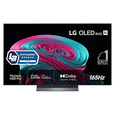 LG OLED48C65LA 48 tum – officiell produktbild