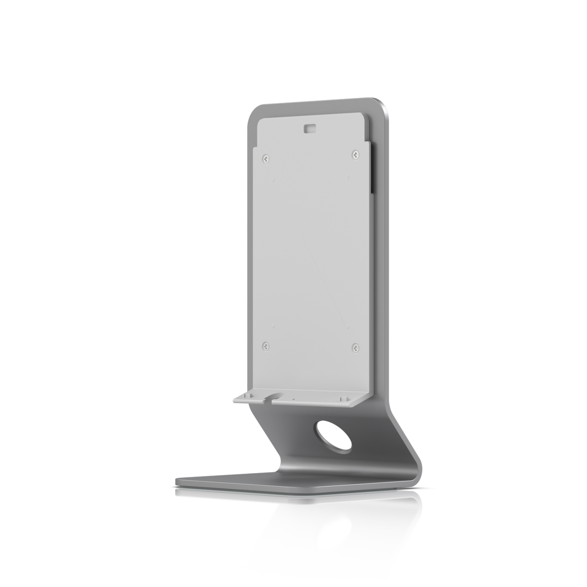 Ubiquiti U7 Pro Wall Table Stand bordsstativ, snett framifrån – accesspunkt ingår inte