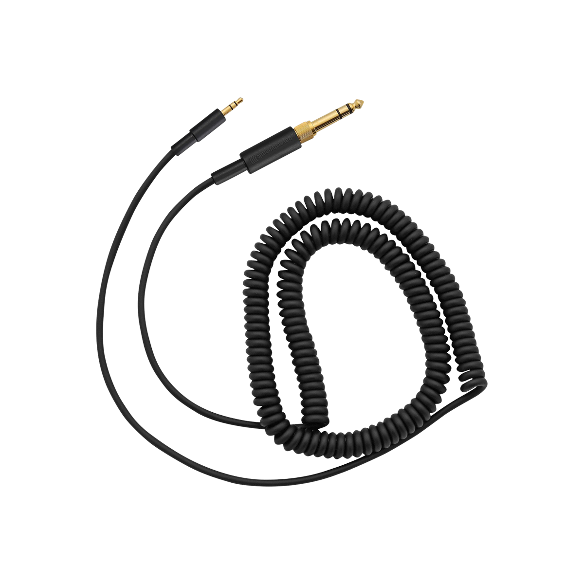 Beyerdynamic K 240.07 original spiralkabel 928518 för DT 240 PRO, 1,2 meter med 3,5 mm kontakt och 6,35 mm adapter