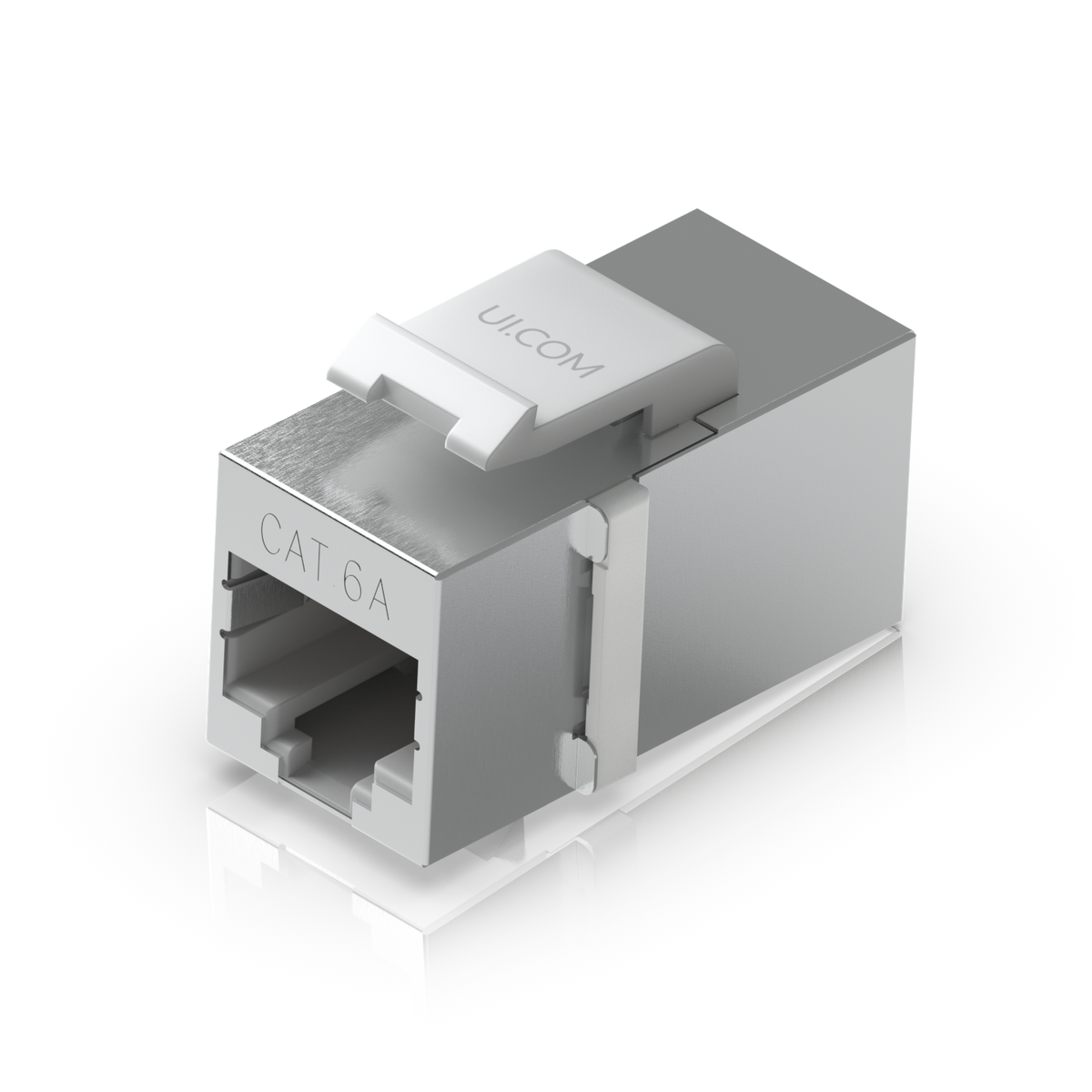 Ubiquiti Cat6A Keystone Coupler – förpackning med 12 moduler, produktvy 1