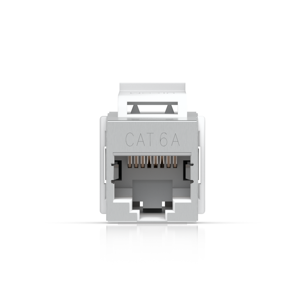 Ubiquiti Cat6A Keystone Coupler – förpackning med 12 moduler, produktvy 3