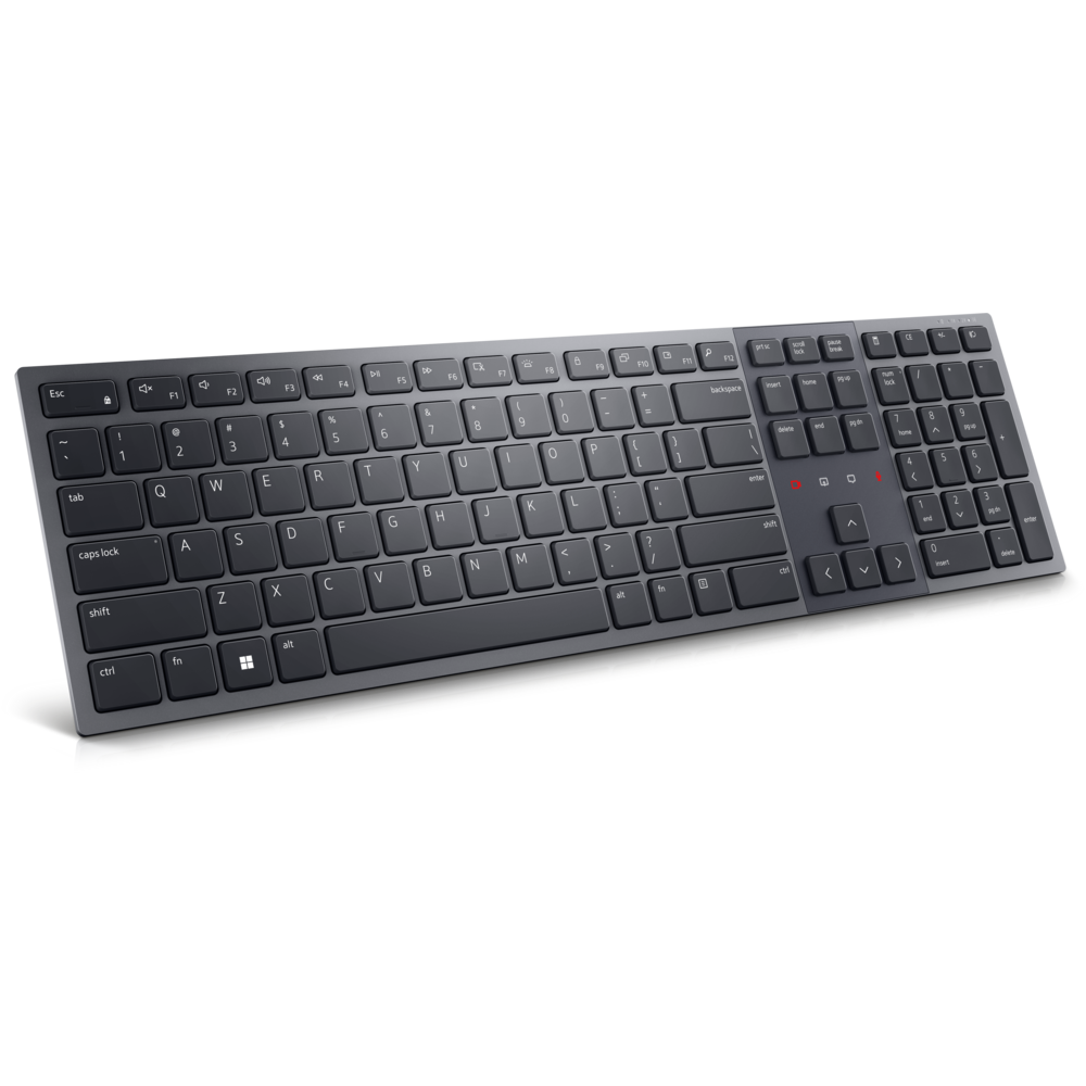 Dell KB900 – bakgrundsbelyst, uppladdningsbart tangentbord, nordiskt