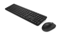 Dell Pro 5 KM526 tangentbord och mus, svart. US-modellbild med separat pilfält; leveransen har nordisk/Pan-Nordic-layout.