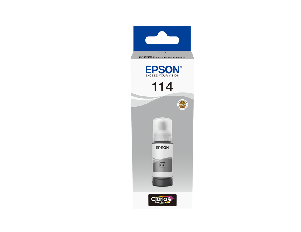 Epson 114 grått originalbläck 70 ml