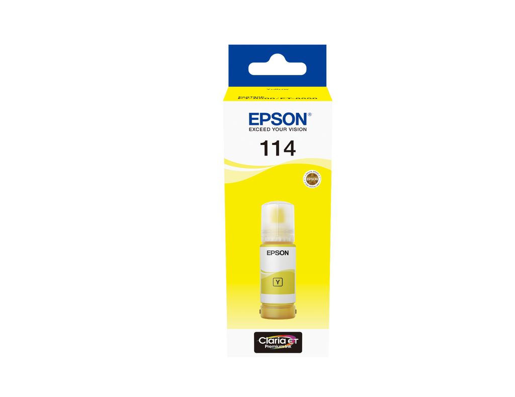 Epson 114 gult originalbläck 70 ml