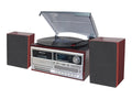 Roadstar HIF-8892D+BT retro-HiFi-system med separata högtalare