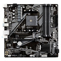 GIGABYTE A520M DS3H V2 micro-ATX-moderkort för AMD AM4, framsida med fyra DDR4-platser