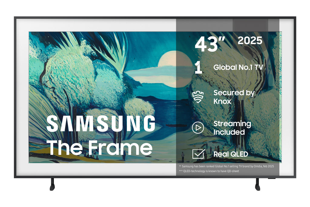 Samsung The Frame 43-tums TV framifrån