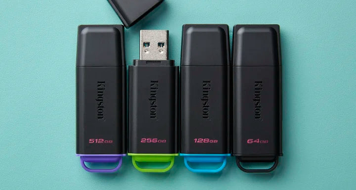 Kingston DataTraveler Exodia G2 USB-minnen i 64 GB, 128 GB, 256 GB och 512 GB