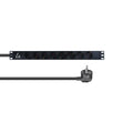 Lanview LVR-3MSCH-LIC-SCH8 rackmonterat grenuttag med 8 Schuko-uttag
