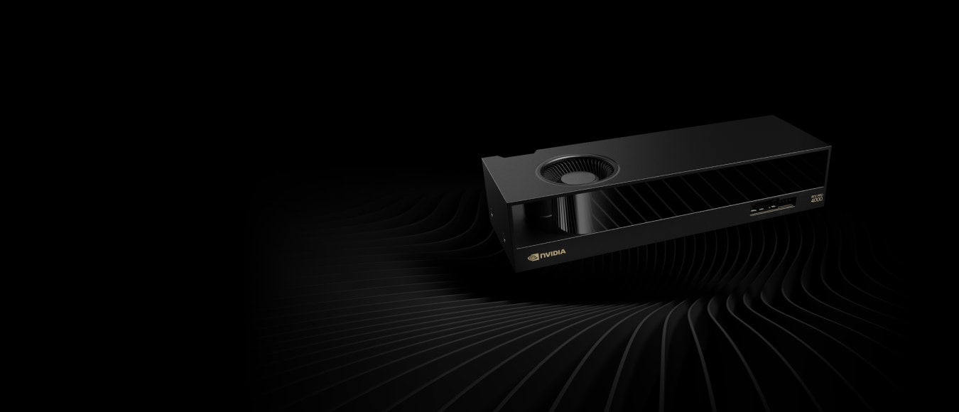NVIDIA RTX PRO 4000 Blackwell SFF professionellt grafikkort