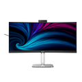 Philips 34B2U6603CH 34-tums WQHD Thunderbolt 4-dockningsskärm framifrån