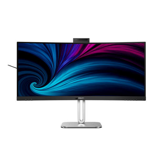 Philips 34B2U6603CH 34-tums WQHD Thunderbolt 4-dockningsskärm framifrån
