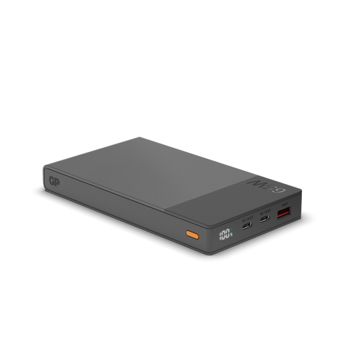 GP M3 20 000 mAh 65 W powerbank, grå – modell 405227