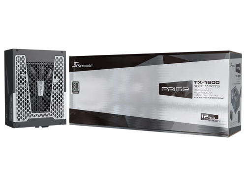 Seasonic PRIME TX ATX 3.1 nätaggregat och kartong