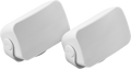 Vita Sonos och Sonance utomhushögtalare, par