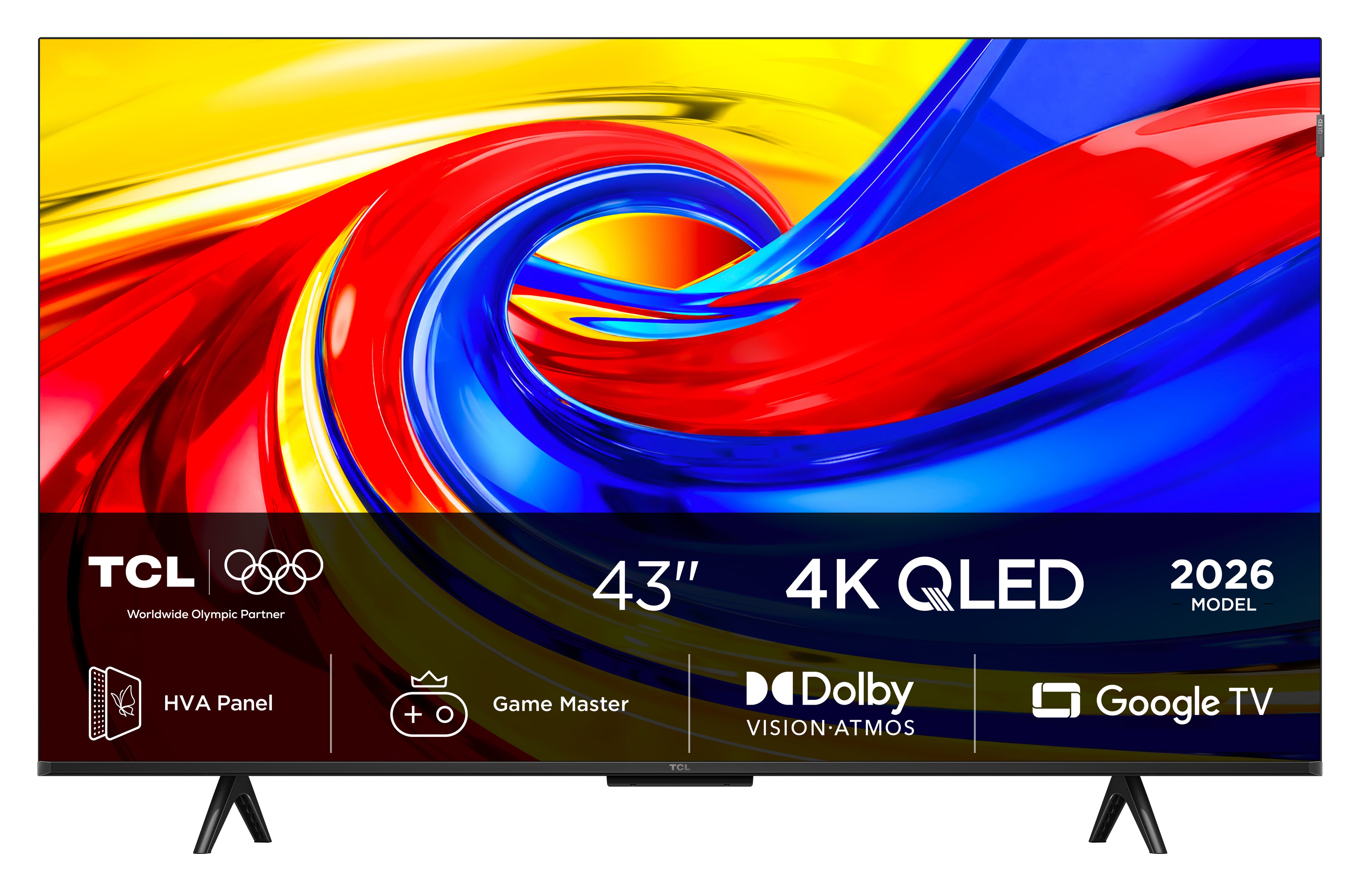 TCL P7L QLED 4K Google TV 43 tum