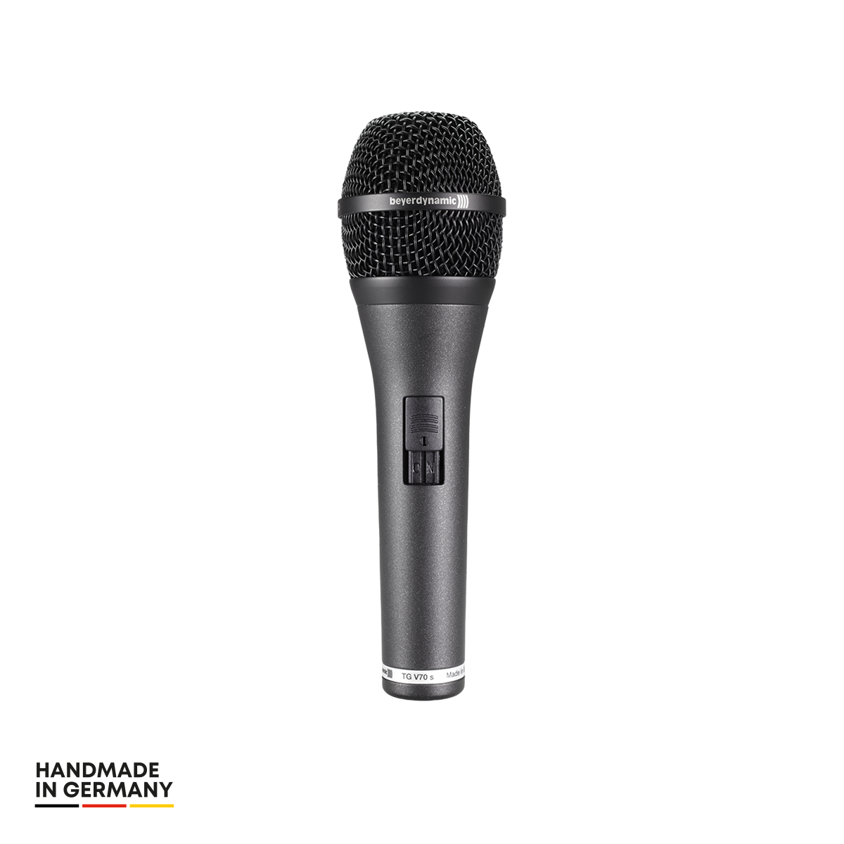 Beyerdynamic TG V70 s dynamisk sångmikrofon med strömbrytare