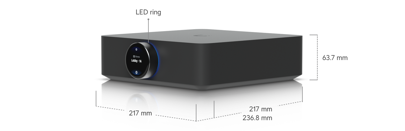 Ubiquiti UniFi PowerAmp i svart