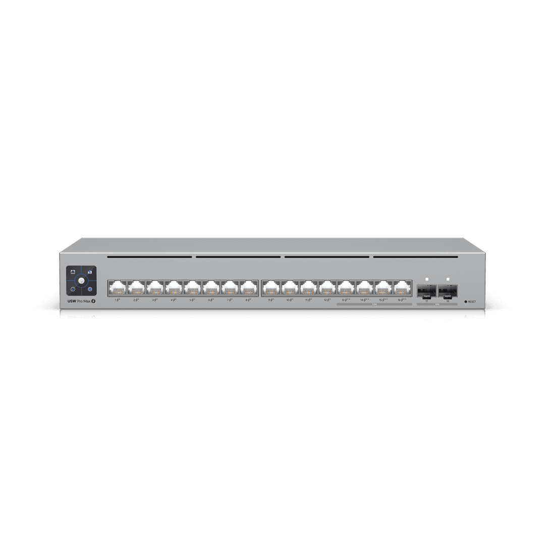 Ubiquiti UniFi Pro Max 16 PoE officiell produktbild