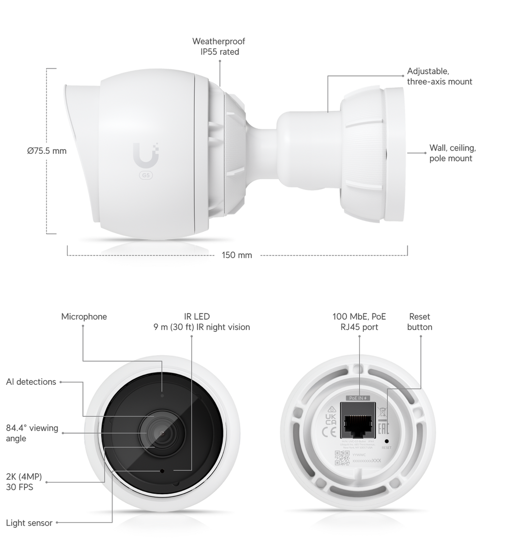 Ubiquiti UniFi Protect G5 Bullet
