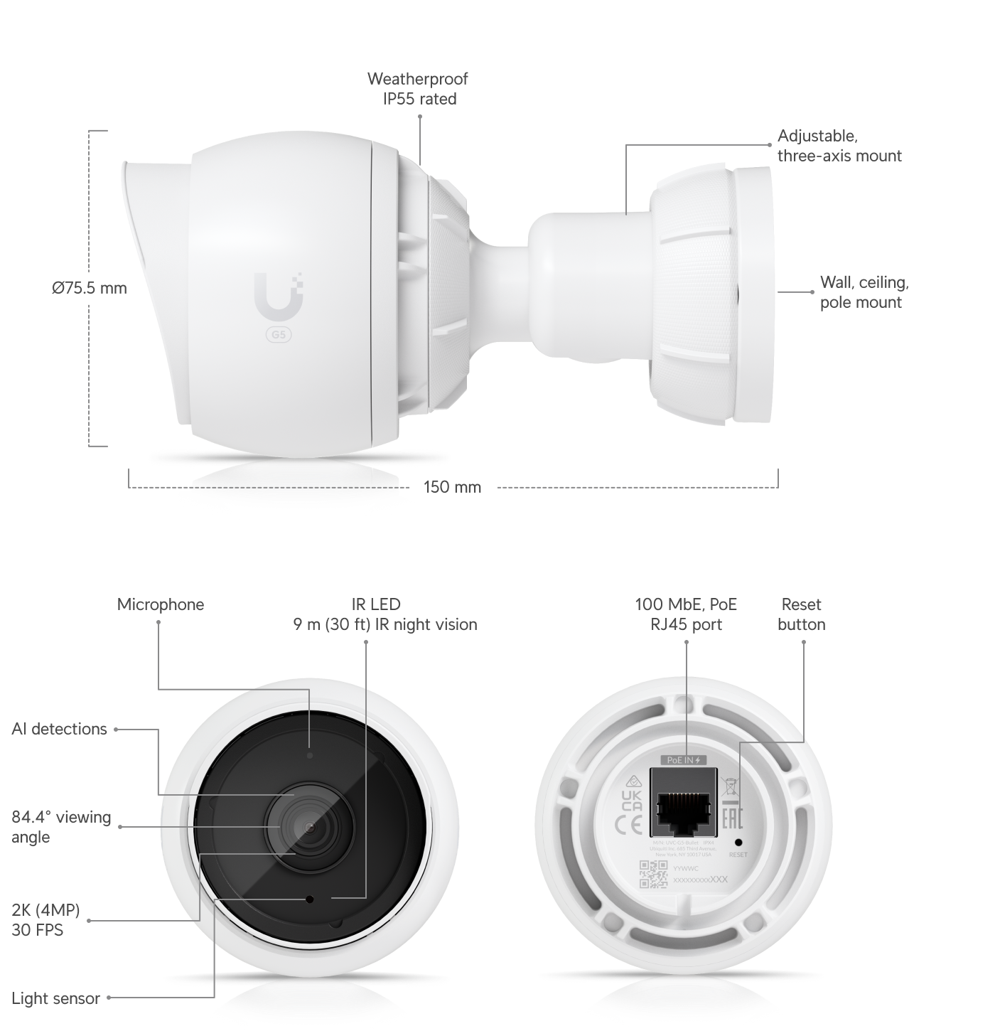 Ubiquiti UniFi Protect G5 Bullet